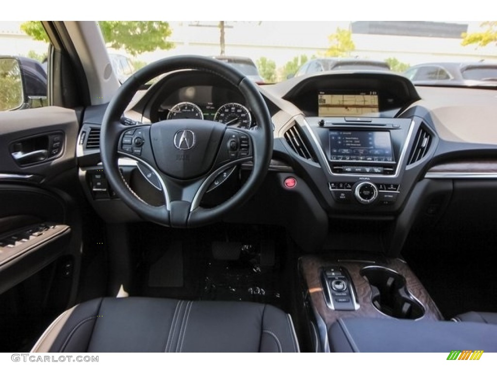 2019 Acura MDX Standard MDX Model Ebony Dashboard Photo #129686867