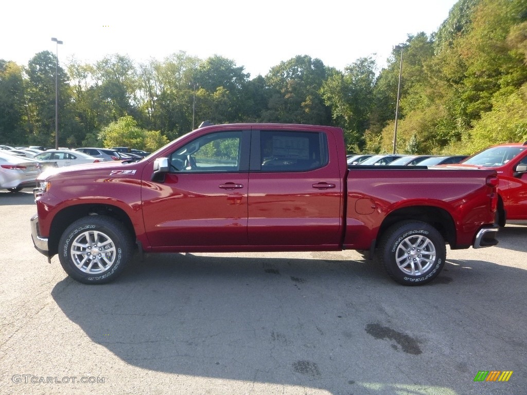 2019 Silverado 1500 LT Z71 Crew Cab 4WD - Cajun Red Tintcoat / Jet Black photo #2