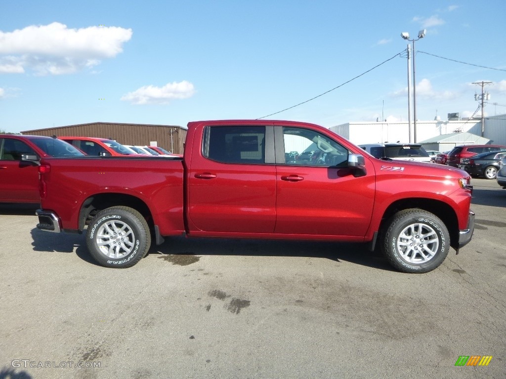 2019 Silverado 1500 LT Z71 Crew Cab 4WD - Cajun Red Tintcoat / Jet Black photo #6