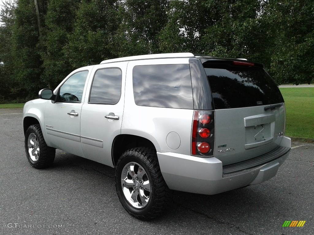 2010 Yukon Denali AWD - Pure Silver Metallic / Ebony photo #8