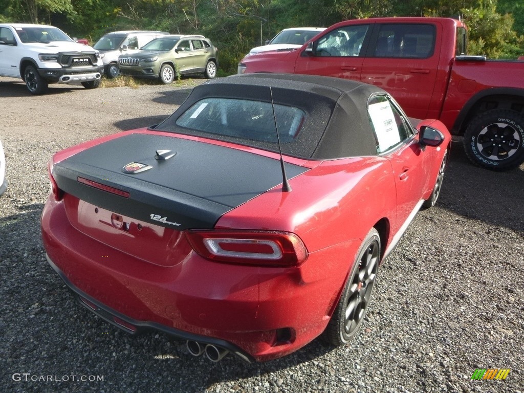 2019 124 Spider Abarth Roadster - Red / Rosso/Nero (Red/Black) photo #5