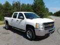 Summit White - Silverado 2500HD Work Truck Crew Cab 4x4 Photo No. 4