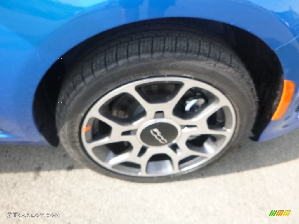 2018 500 Pop - Laser Blue Metallic / Ivory (Avorio) photo #9