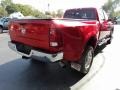 2011 Flame Red Dodge Ram 3500 HD Laramie Crew Cab 4x4 Dually  photo #4