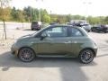  2018 500 Abarth Cabrio Oliva Green Pearl