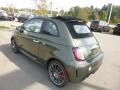 Oliva Green Pearl - 500 Abarth Cabrio Photo No. 3