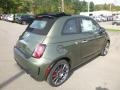 Oliva Green Pearl - 500 Abarth Cabrio Photo No. 5
