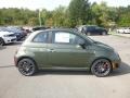  2018 500 Abarth Cabrio Oliva Green Pearl