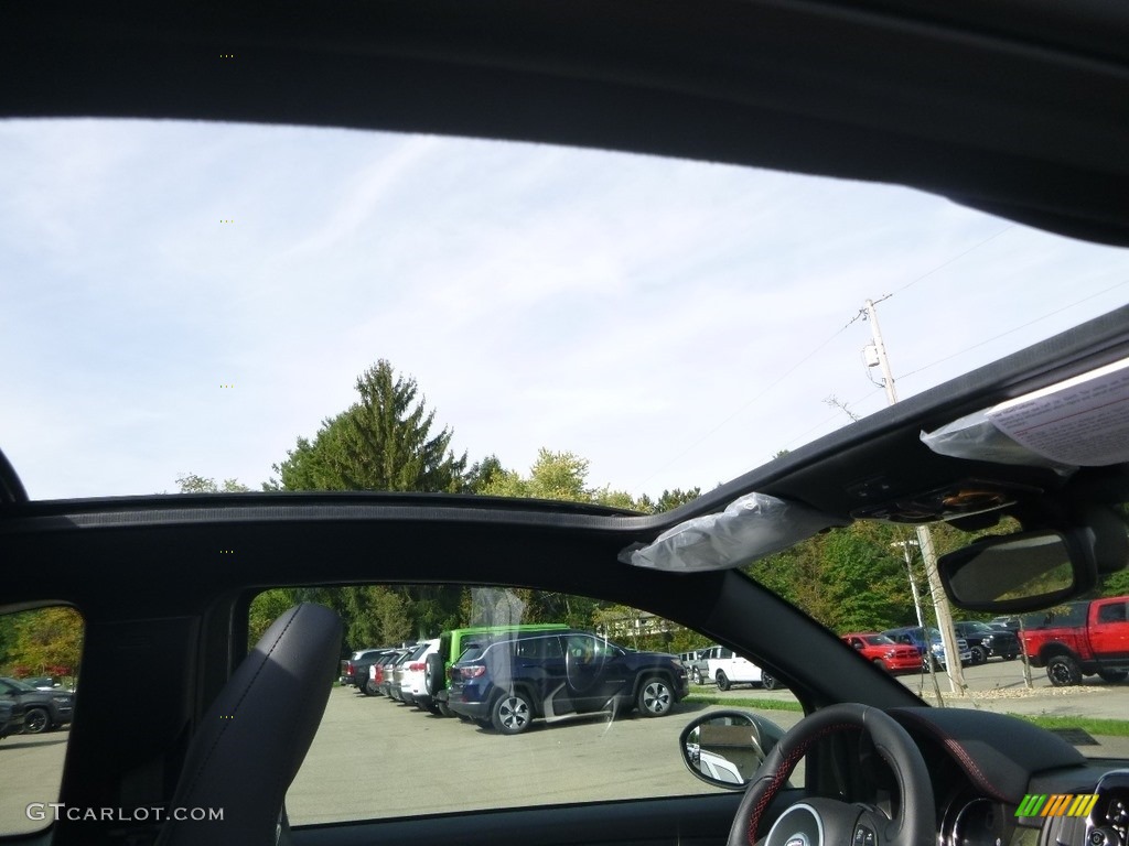2018 500 Abarth Cabrio - Oliva Green Pearl / Nero (Black) photo #12