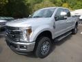 2019 Ingot Silver Ford F250 Super Duty Lariat Crew Cab 4x4  photo #5