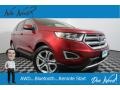 2017 Ruby Red Metallic Ford Edge Titanium AWD #129673320