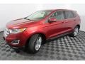 2017 Ruby Red Metallic Ford Edge Titanium AWD  photo #10