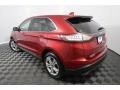 2017 Ruby Red Metallic Ford Edge Titanium AWD  photo #12