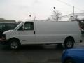 Summit White - Express 3500 Extended Cargo Van Photo No. 4