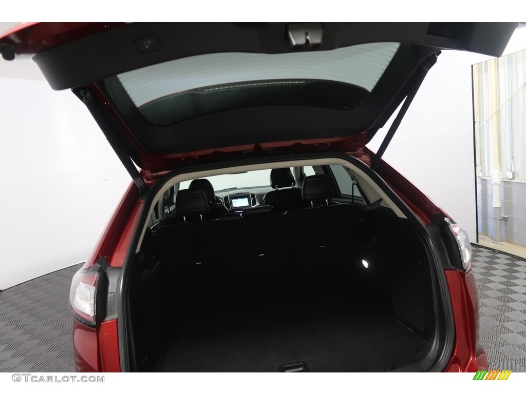 2017 Edge Titanium AWD - Ruby Red Metallic / Ebony photo #32