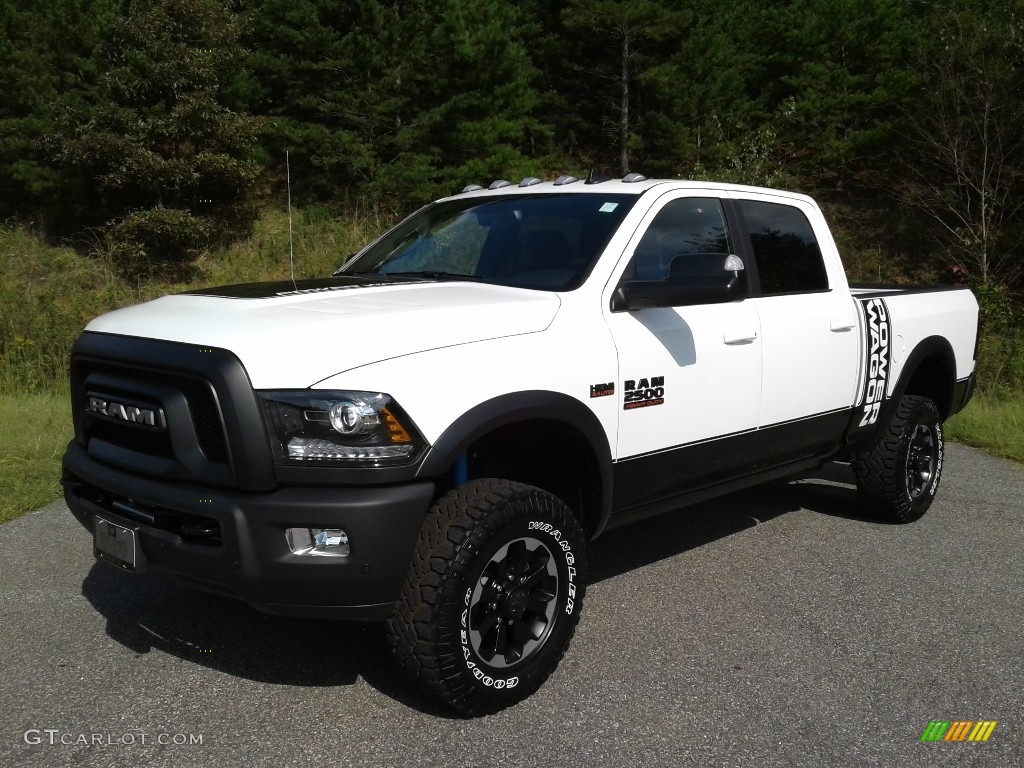 2018 2500 Power Wagon Crew Cab 4x4 - Bright White / Black/Diesel Gray photo #2