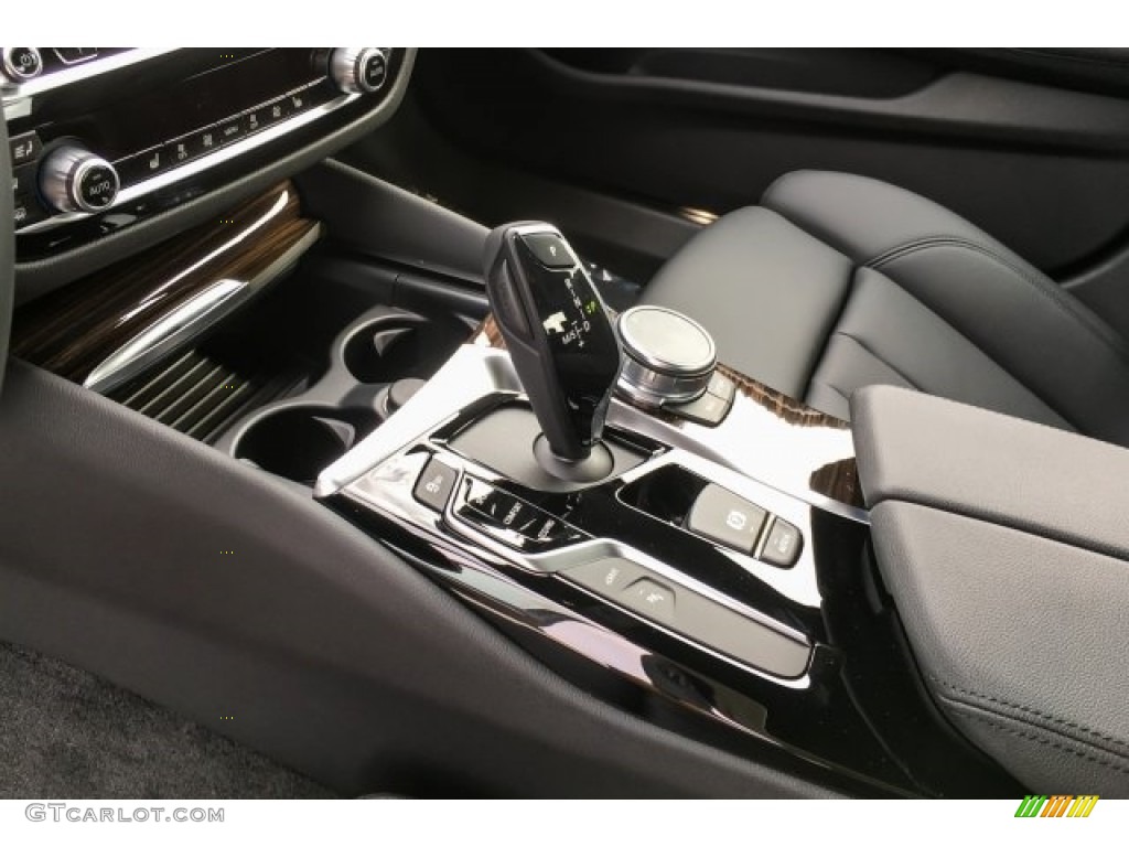 2019 5 Series 530e iPerformance Sedan - Bluestone Metallic / Black photo #7