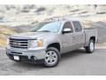 2013 Steel Gray Metallic GMC Sierra 1500 SLT Crew Cab 4x4  photo #5