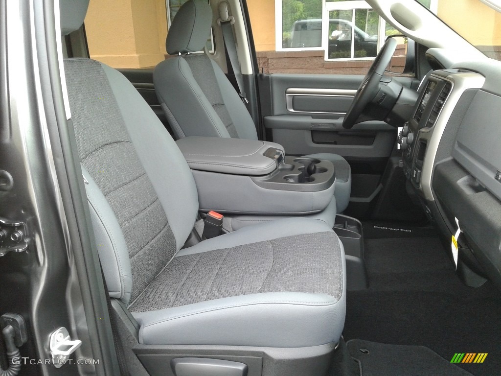 2018 1500 Big Horn Crew Cab 4x4 - Granite Crystal Metallic / Black/Diesel Gray photo #15