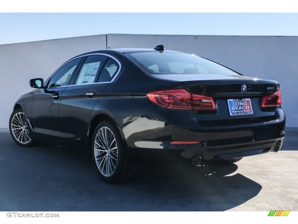 2018 5 Series 530i Sedan - Black Sapphire Metallic / Black photo #2