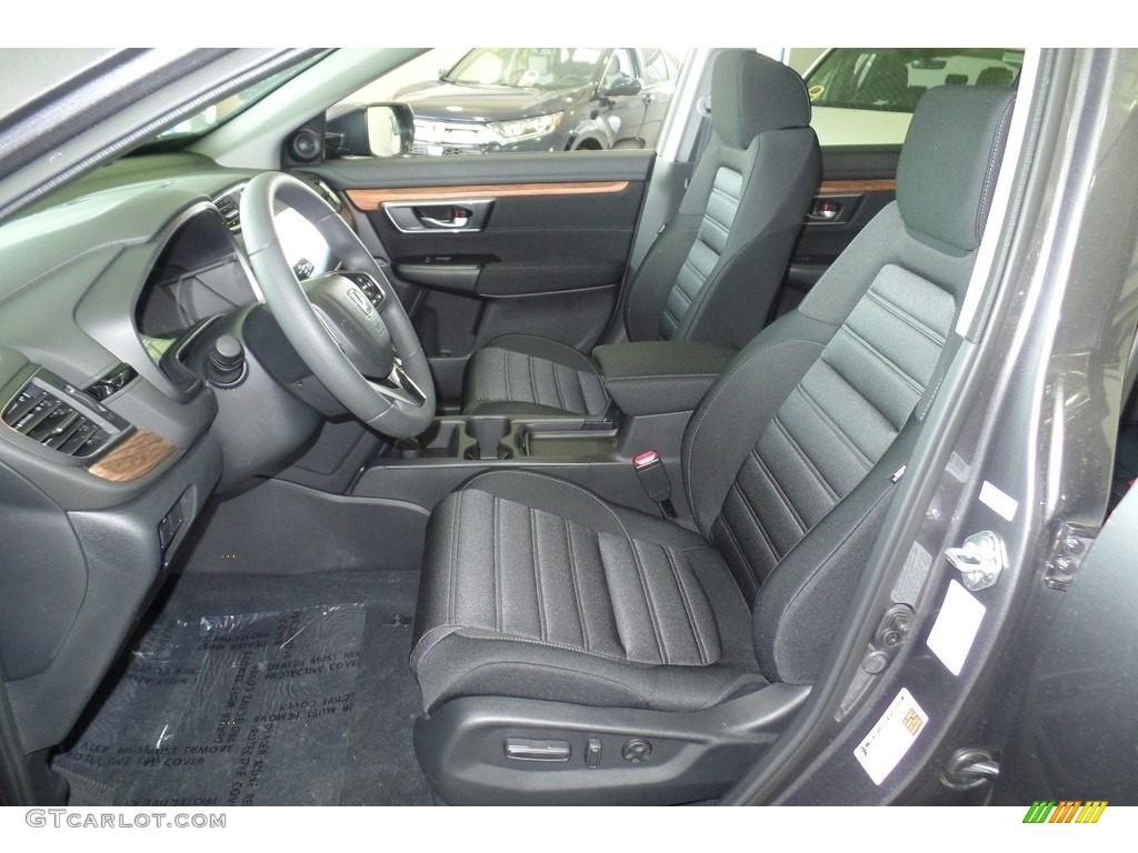 2018 CR-V EX AWD - Modern Steel Metallic / Black photo #12