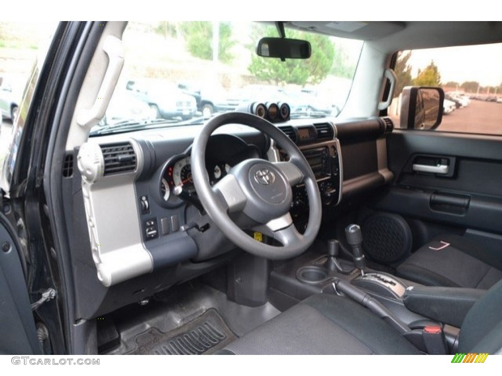 2008 FJ Cruiser 4WD - Black Diamond / Dark Charcoal photo #10