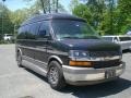2004 Dark Gray Metallic Chevrolet Express 1500 LS Passenger Conversion Van  photo #2