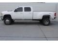 2014 Summit White Chevrolet Silverado 3500HD LTZ Crew Cab 4x4  photo #7