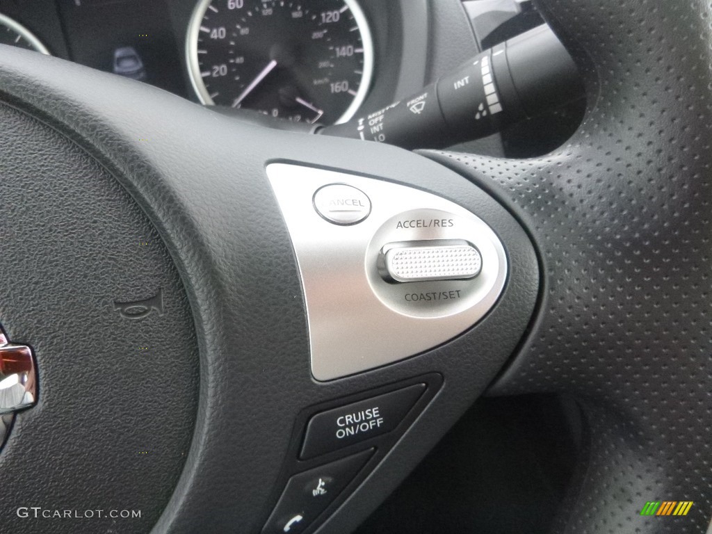 2019 Nissan Sentra S Charcoal Steering Wheel Photo #129697898