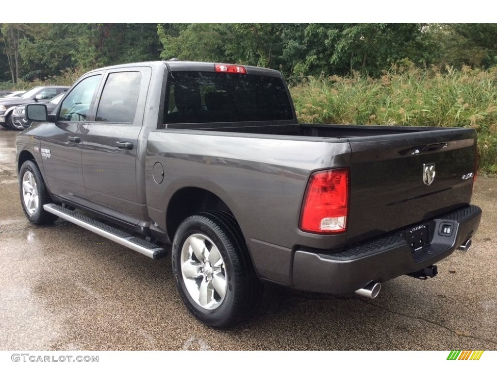 2019 1500 Classic Express Crew Cab 4x4 - Granite Crystal Metallic / Black/Diesel Gray photo #4