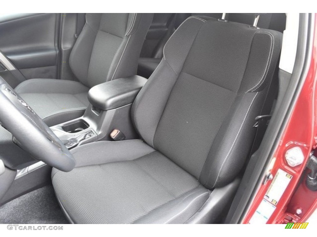 2018 RAV4 XLE AWD - Ruby Flare Pearl / Black photo #7