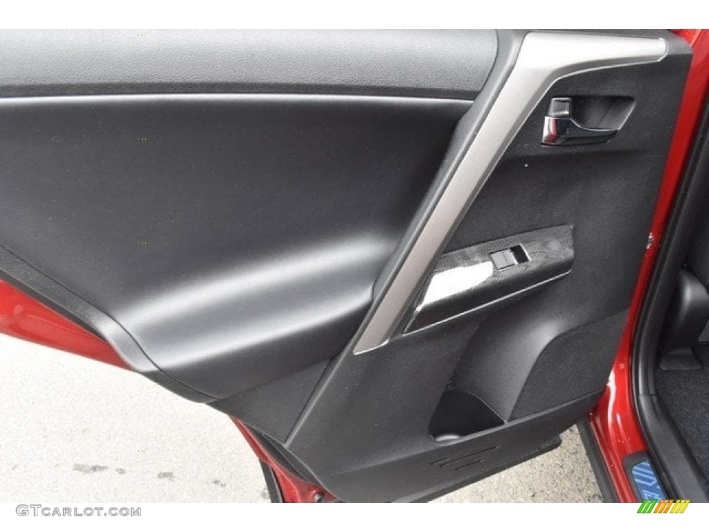 2018 RAV4 XLE AWD - Ruby Flare Pearl / Black photo #21
