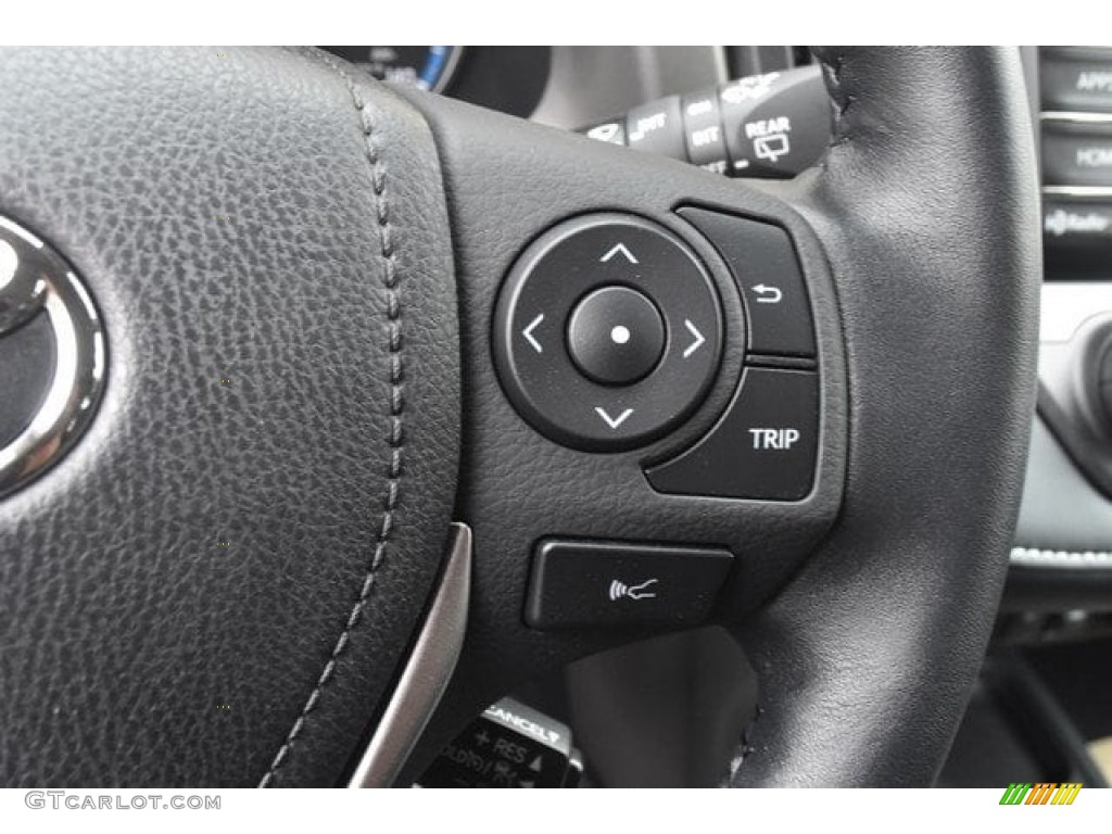 2018 RAV4 XLE AWD - Ruby Flare Pearl / Black photo #28