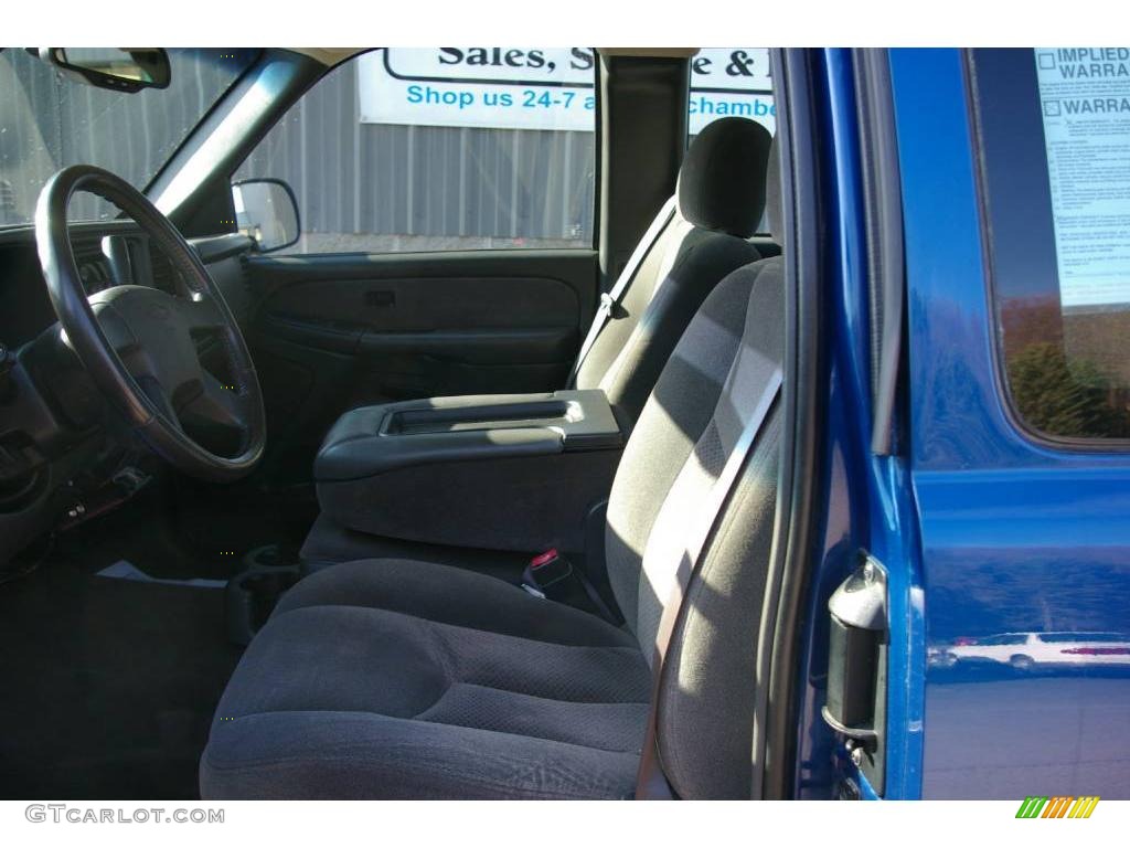2003 Silverado 2500HD LS Extended Cab 4x4 - Arrival Blue Metallic / Dark Charcoal photo #4