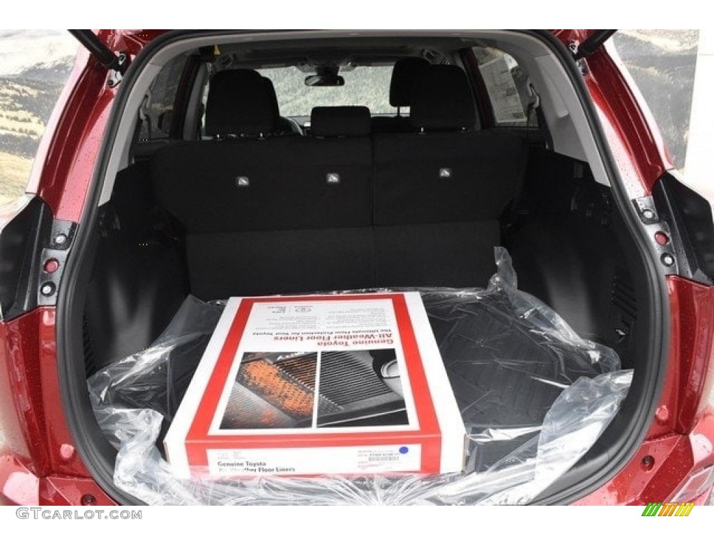 2018 RAV4 XLE AWD - Ruby Flare Pearl / Black photo #30