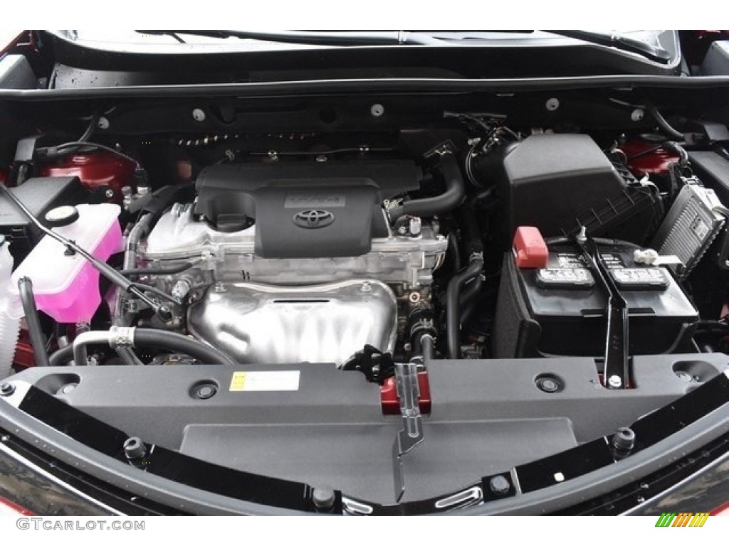 2018 RAV4 XLE AWD - Ruby Flare Pearl / Black photo #31