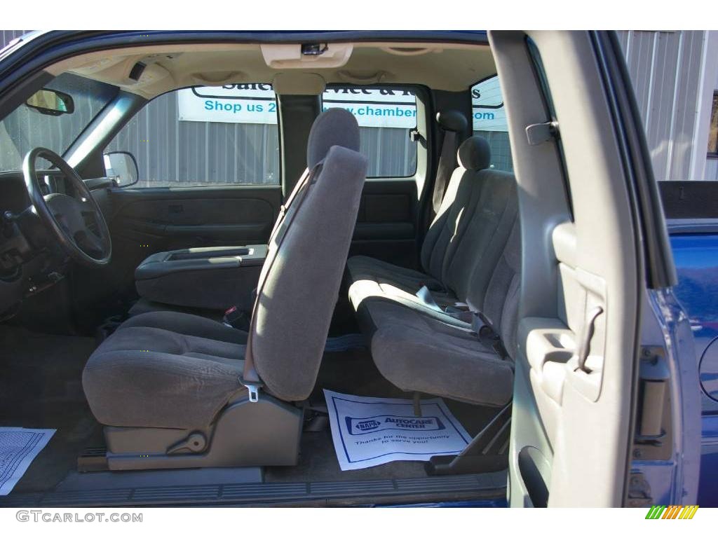 2003 Silverado 2500HD LS Extended Cab 4x4 - Arrival Blue Metallic / Dark Charcoal photo #6