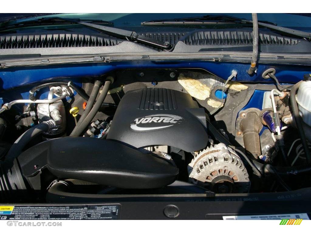 2003 Silverado 2500HD LS Extended Cab 4x4 - Arrival Blue Metallic / Dark Charcoal photo #15