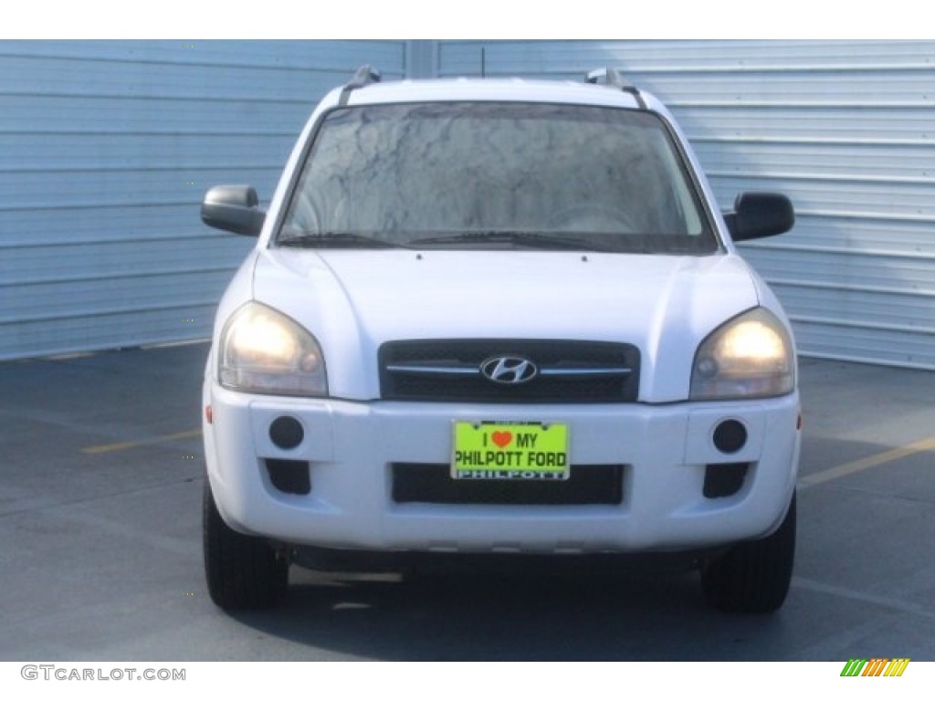 2008 Tucson GLS - Nordic White / Gray photo #2
