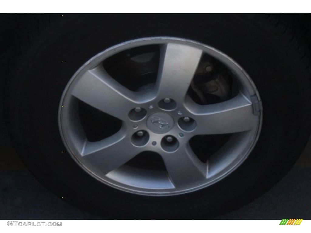 2008 Tucson GLS - Nordic White / Gray photo #13