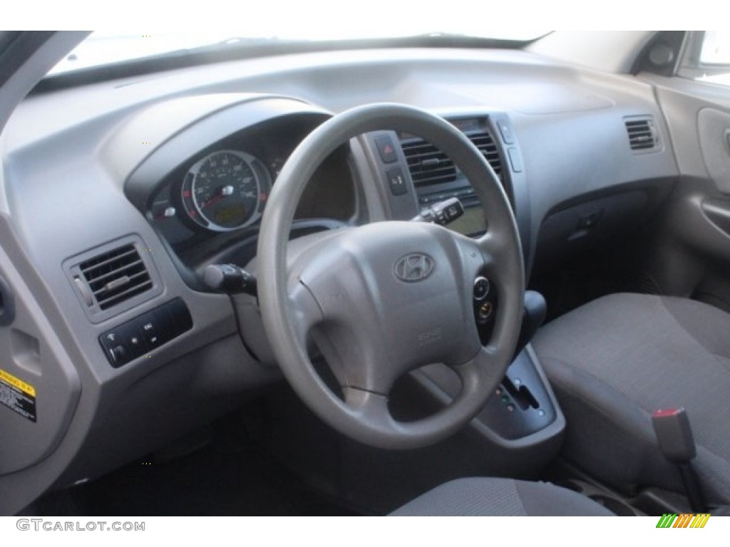 2008 Tucson GLS - Nordic White / Gray photo #15