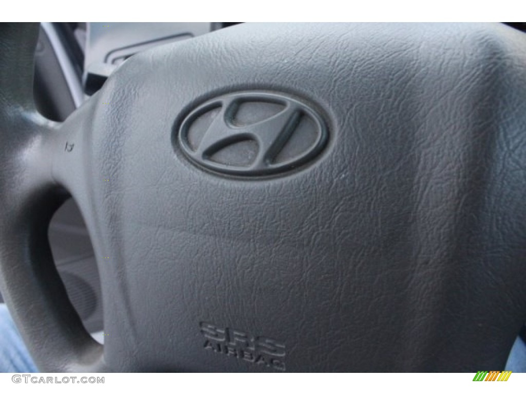 2008 Tucson GLS - Nordic White / Gray photo #19