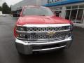 2019 Red Hot Chevrolet Silverado 2500HD Work Truck Double Cab 4WD  photo #2