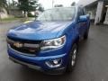 2019 Kinetic Blue Metallic Chevrolet Colorado Z71 Extended Cab 4x4  photo #4