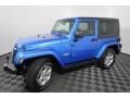 Hydro Blue Pearl - Wrangler Sahara 4x4 Photo No. 9