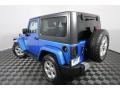 Hydro Blue Pearl - Wrangler Sahara 4x4 Photo No. 11