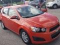 Inferno Orange Metallic - Sonic LS Hatch Photo No. 22