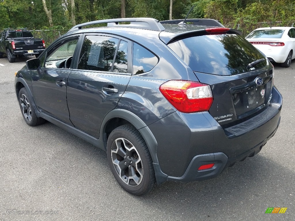 2015 XV Crosstrek 2.0i Premium - Dark Gray Metallic / Black photo #2