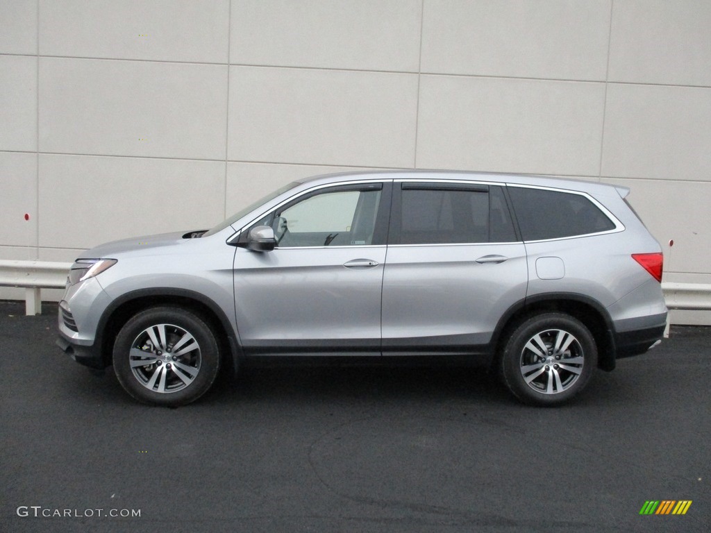 Lunar Silver Metallic 2018 Honda Pilot EX-L AWD Exterior Photo #129707390