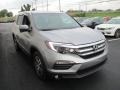 2018 Lunar Silver Metallic Honda Pilot EX-L AWD  photo #7